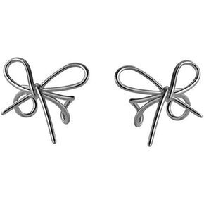 Minimalist Bow Knot Ear Cuffs Wrap Earrings 925 Sterling Silver Cartilage Clip On Earrings Cuff Ears No Piercings Fake Hoops Earring Wedding Trendy Jewelry Gifts for Women Teen Girls