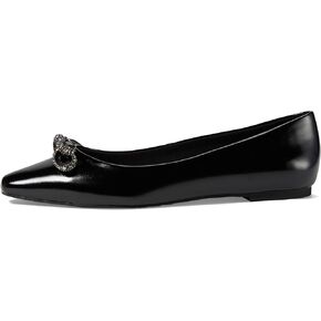 Jewel Badgley Mischka Hesther Ballerina Flats with Rhinestone Bow