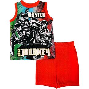 LEGO Big Boy's Ninjago 2-pc Pajama Short Set, Tank, 8