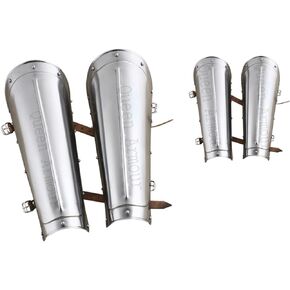 Queen Armour Medieval Steel Leg Guards Greaves Knights Armor Greaves Leg Armor