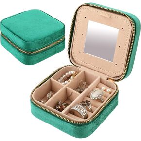 Jewelry Organizer Holder Travel Case Box Organizer Small Jewellery Necklace Earring Storage Home Decor Glasses Bag Women in Kuwait