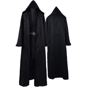 Mens Tunic Robe Cosplay Costume Adult Tunic Hooded Robe Outfit Full Set Halloween Costume US Size