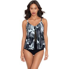 Amoressa Women's Swimwear Ophelia Orion Underwire Swing Tankini Top Separate