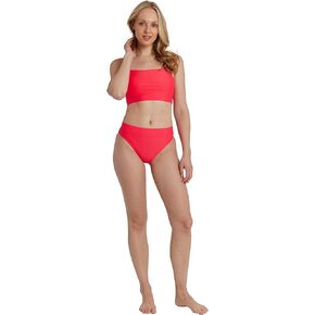 Cyn & Luca Women's Standard Crop Swim Top