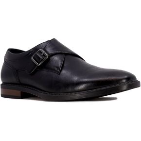 حذاء بدون كعب بحزام Monk للرجال من Nine West: حذاء أكسفورد من الجلد النباتي لراحة رسمية وكاجوال في العمل in Kuwait