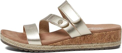 Skechers Women's Martha Stewart Breezie-Shiny Luster Wedge Sandal in Saudi Arabia