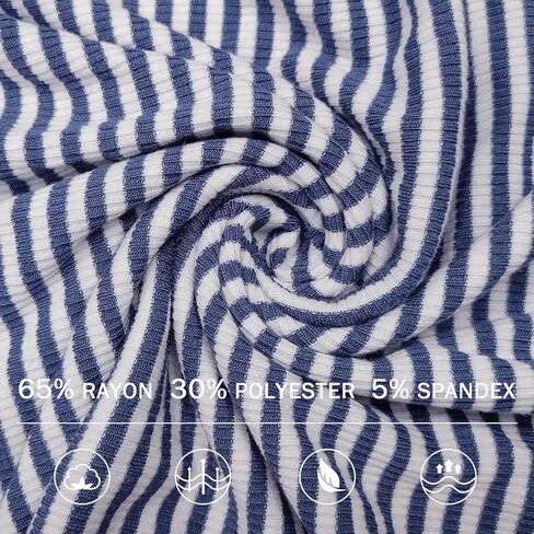 فستان نوم نسائي من Vlazom فستان نوم مخطط بدون أكمام ملابس نوم ناعمة للنساء مقاس S-XXL in Kuwait