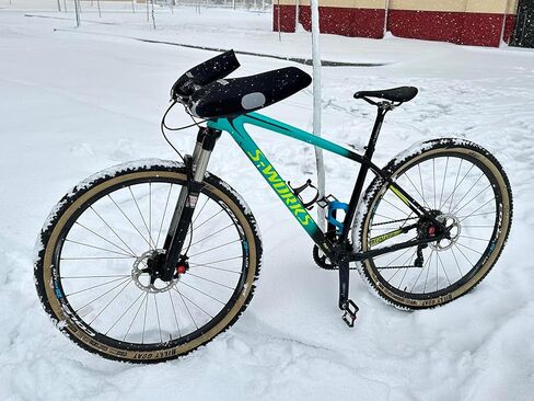 قفازات مقود الدراجة من ODIER، قفازات لراكبي الدراجات، قفازات للشتاء، غطاء حراري للمقود، زوج واحد من الدفء in Kuwait