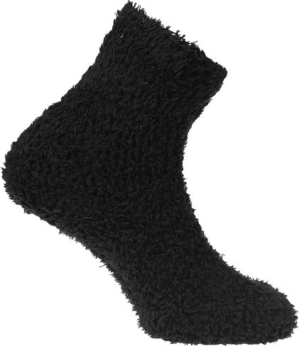 BEARPAW Pawz Women's Solid Lounge Socks Comfy Soft Cute Fuzzy Socks Warm Socks for Women - Women's Cozy Lounge Socks in Saudi Arabia