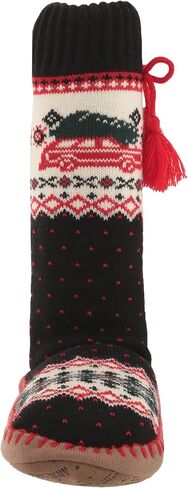MUK LUKS Women's Acrylic Slipper Sox (1 Pair Pack) in Saudi Arabia