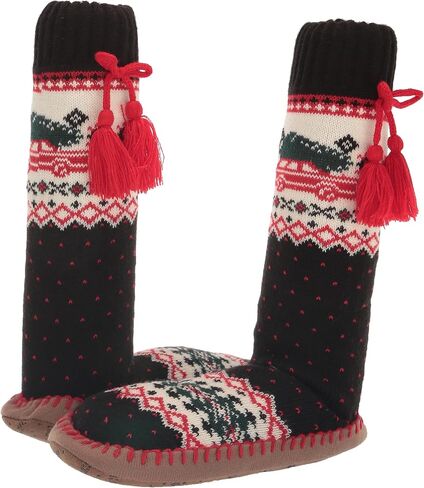 MUK LUKS Women's Acrylic Slipper Sox (1 Pair Pack) in Saudi Arabia