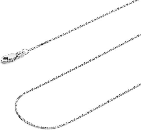 مجوهرات Adora الجميلة 14 قيراط من الذهب الأصفر أو الأبيض الصلب سلسلة ربط | سلسلة فقط | الطول من 16 إلى 22 بوصة | .80 ملم سميكة in Kuwait