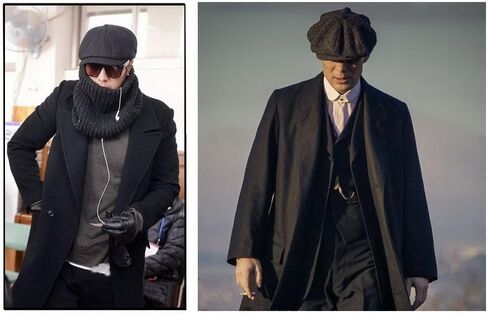 قبعة Crazy Cart للرجال والنساء من مزيج الصوف الفاخر 8 ألواح منقوشة متعرجة لموزع الصحف in Kuwait