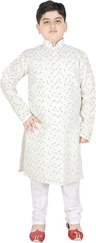 طقم بيجامة كورتا قطن مطبوع من SG YUVRAJ للأولاد in Kuwait