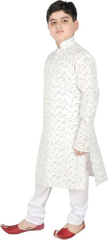 طقم بيجامة كورتا قطن مطبوع من SG YUVRAJ للأولاد in Kuwait