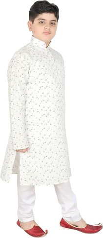 طقم بيجامة كورتا قطن مطبوع من SG YUVRAJ للأولاد in Kuwait