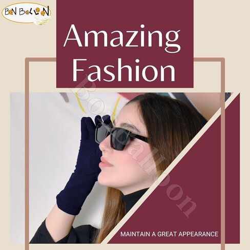 Stretch Gloves Sleeves Arm Arms Cover Covers Veil Hijab Hejab Islamic Islam Abaya Muslim Hijab Extensions Modest Glove Sleeve Women Winter Warm Warmer Outdoor Sun Block Ladies (Dark Blue) in Saudi Arabia