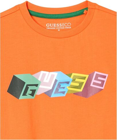 GUESS Boys' Organic Cotton Blocks Shirt in Saudi Arabia