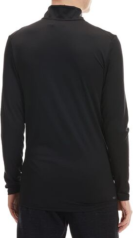 Spyder Menƒ_Ts Novelty Long Sleeve 1/4-Zip Top Blk M, Blk, M in Saudi Arabia