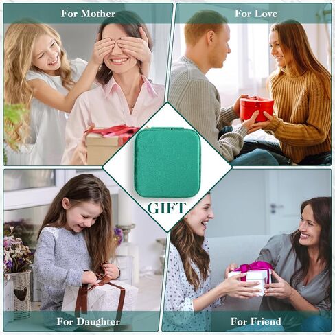 Jewelry Organizer Holder Travel Case Box Organizer Small Jewellery Necklace Earring Storage Home Decor Glasses Bag Women in Kuwait