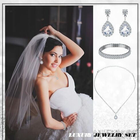 إكسسوارات أزياء رعاة البقر Breathffy للنساء والفتيات تتضمن قبعة رعاة البقر من حجر الراين على شكل قلب ونظارة شمسية بمقبض وحقيبة مجموعة مجوهرات لحفلات الزفاف in Kuwait