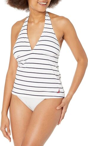 Nautica Women's Standard Halter Neck Tankini Swimsuit Top in Saudi Arabia