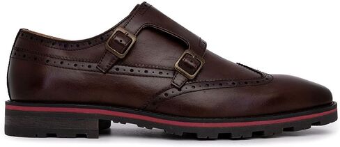 Nine West Men's Monk Strap Loafer: Vegan Leather Oxford Dress Shoes for Formal and Business Casual Comfort in Saudi Arabia