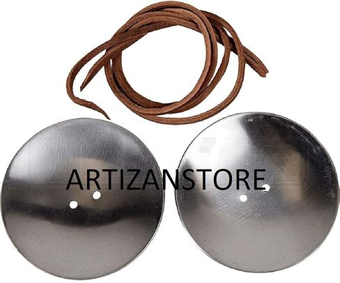 ARTIZANSTORE Medieval Armor Pauldrons Rondel, Viking Age 1 pcs only in Saudi Arabia