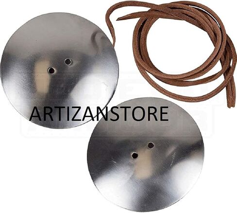 ARTIZANSTORE Medieval Armor Pauldrons Rondel, Viking Age 1 pcs only in Saudi Arabia