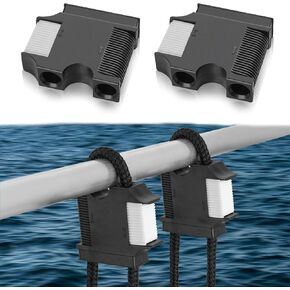 Boat Fender Hanger, Boat Rail and Cleat Fender Clips, Quick Connect and Release Fender Lines, Boat Bumper Adjuster