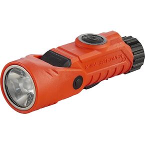 Streamlight 88903 Vantage 180 X USB 250-Lumen Multi-Function Helmet/Right-Angle Flashlight with 2 CR123A Lithium Batteries, Black, Box