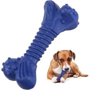 Dog Toys for Aggressive Chewers Tough Dog Chew Toys for Large Medium Dogs Breed Natural Rubber Spring Texture Pattern