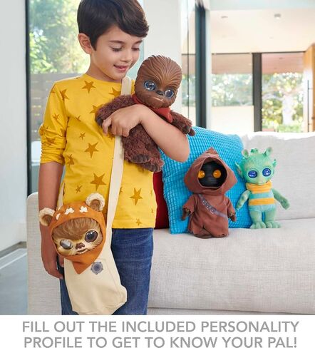 Mattel Star Wars Galactic Pals Plush Collection of Soft Creature Dolls, Collectible Toy in Saudi Arabia