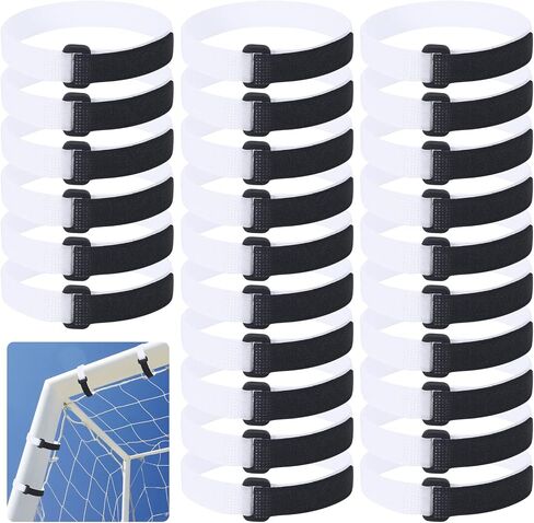 Soccer Goal Net Attachment Straps: 50pcs Attachment Straps for Holding Soccer Placement Nets to The Goal Posts for Boys Kids Soccer Training 14 x 0.8 Inch in Saudi Arabia