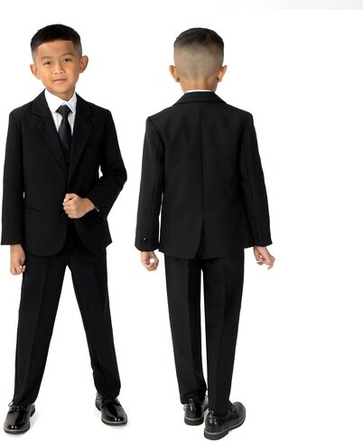 Spring Notion Boys' Classic Fit Formal Suit Set –Wedding, Baptism, and Christening in Kuwait