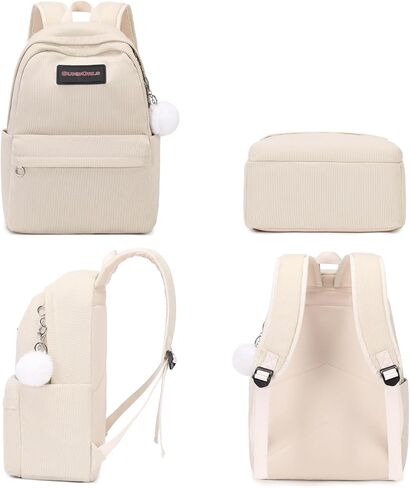 حقيبة ظهر Sunborls للأطفال، حقيبة مدرسية Kawaii للفتيات، حقيبة ظهر كرتونية لطيفة مقاس 16 بوصة، حقيبة ظهر للفتيات الصغيرات، وردي in Kuwait