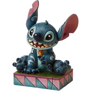 Enesco Disney Traditions by Jim Shore “Lilo and Stitch" Stitch Personality Pose Stone Resin Figurine, 3.75", Blue