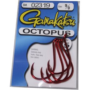 Gamakatsu 02405 Octopus Nsb 10 (10-Pack)