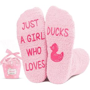 Zmart Funny Socks for Girls Crazy Chicken Socks Rooster, Novlety Chicken Lover Gifts Kids Fun Gifts For Girls 7-10 Years