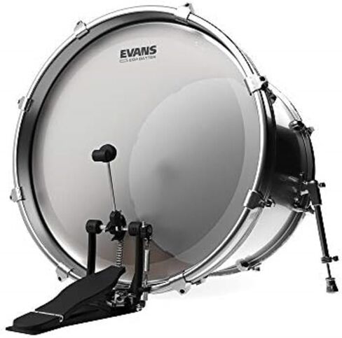 Evans EQ4 Frosted Bass Drum Head, 18 Inch in Saudi Arabia