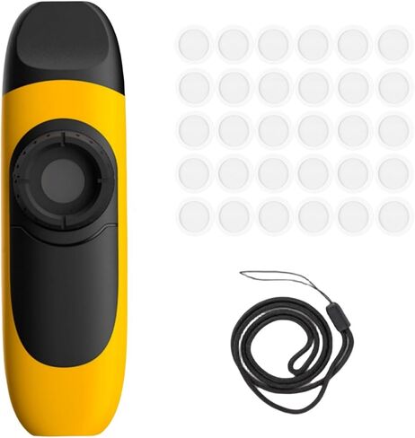 كازو للبالغين، كازو للأطفال مع 30 غشاء فلوت، آلات موسيقية كازوس، سهلة تعلم الآلات الموسيقية للبالغين والأطفال، هدية العيد لجميع الأعمار (أسود) in Kuwait