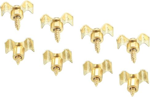 MECCANIXITY Guitar String Trees String Retainer Guides Black for Electric Guitar Bass Parts Replacement with Screws 4 Set in Saudi Arabia