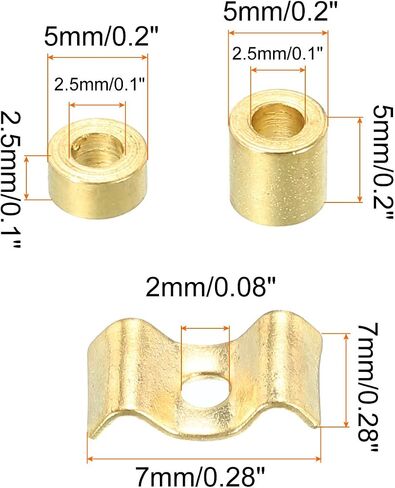 MECCANIXITY Guitar String Trees String Retainer Guides Black for Electric Guitar Bass Parts Replacement with Screws 4 Set in Saudi Arabia