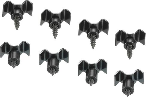 MECCANIXITY Guitar String Trees String Retainer Guides Black for Electric Guitar Bass Parts Replacement with Screws 4 Set in Saudi Arabia