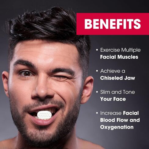 CXYARY 12PCS Jaw Exerciser for Men & Women, 6 Resistance Levels, Silicone Jawline Exerciser, Jaw Trainer Strengthener, Jawline Shaper, Jaw Line Exercise(U.S. Patent in Application Process) in Saudi Arabia