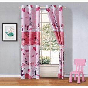 Mk 2 Panel Curtain with Grommet New (Blue Dinosaur)