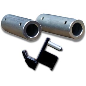 F&F STEEL Power Rack Attachment Pin Adapter Sleeve - 5/8" to 1" - Universal Fitment on Standard 2"x2", 3"x2", and 3"x3" Power Racks, Cages, & Rigs