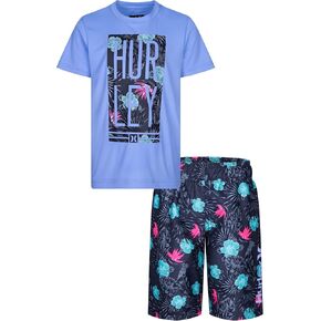 Hurley Boys Swim Suit 2-Piece Outfit Set, Multi, 5