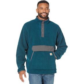 Carhartt Men's Relaxed Fit Fleece Pullover, 1972 Duck Camo