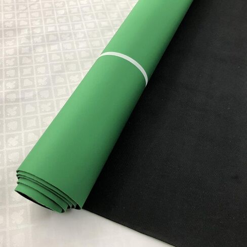 Yuanhe 70" x 35" Portable Rectangle Sure Stick Rubber Foam Poker Table Top Layout Poker Mat (Black) in Kuwait